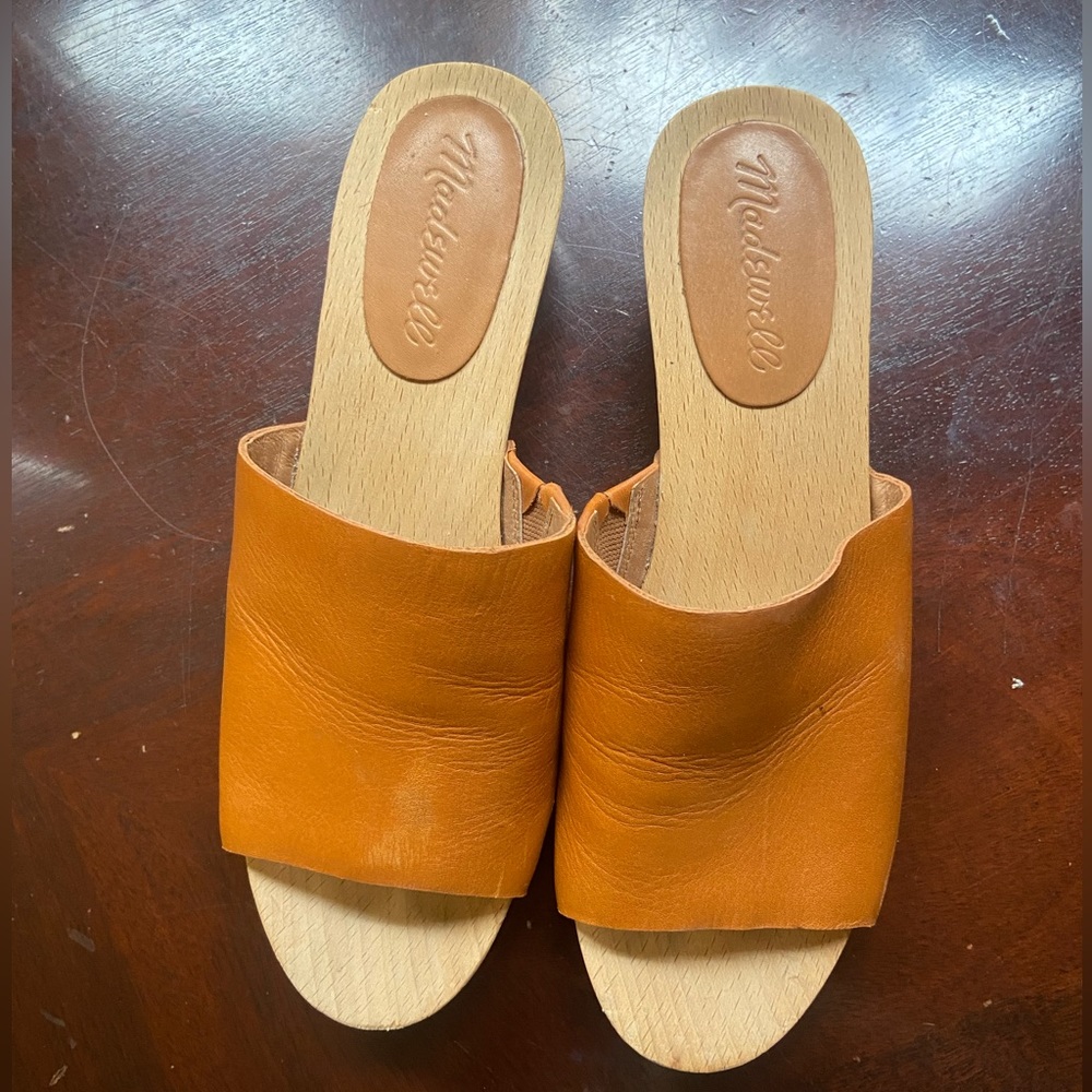 Madewell The Evelyn Slide Clog size 6